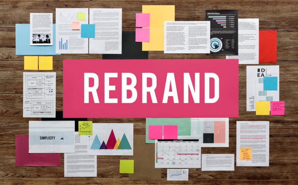 rebranding visual
