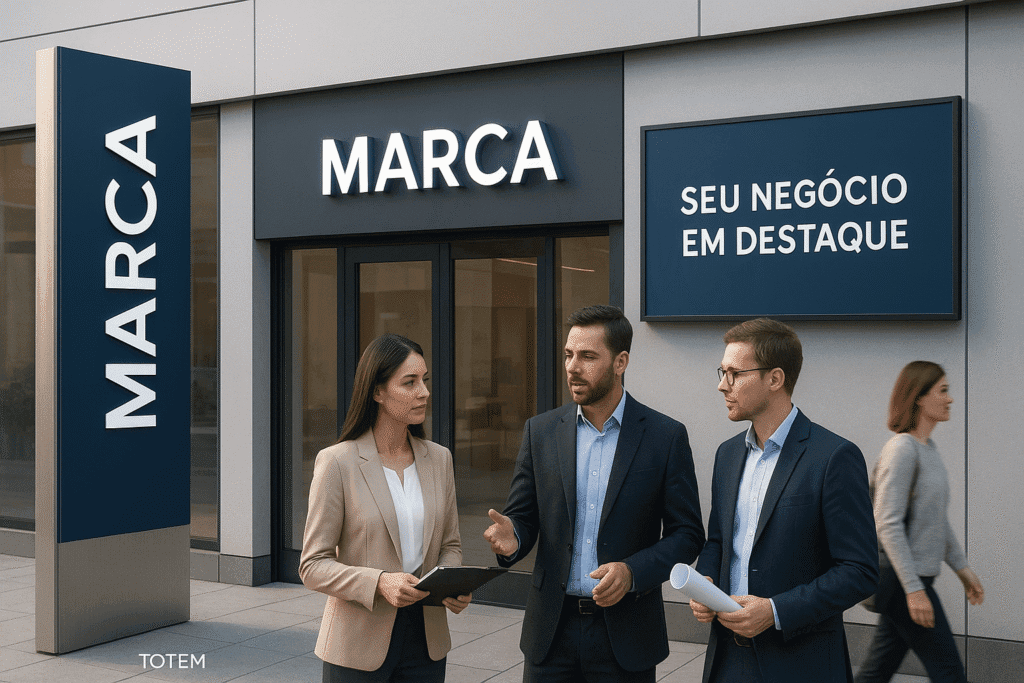 Tótem, Letreiro ou Painel