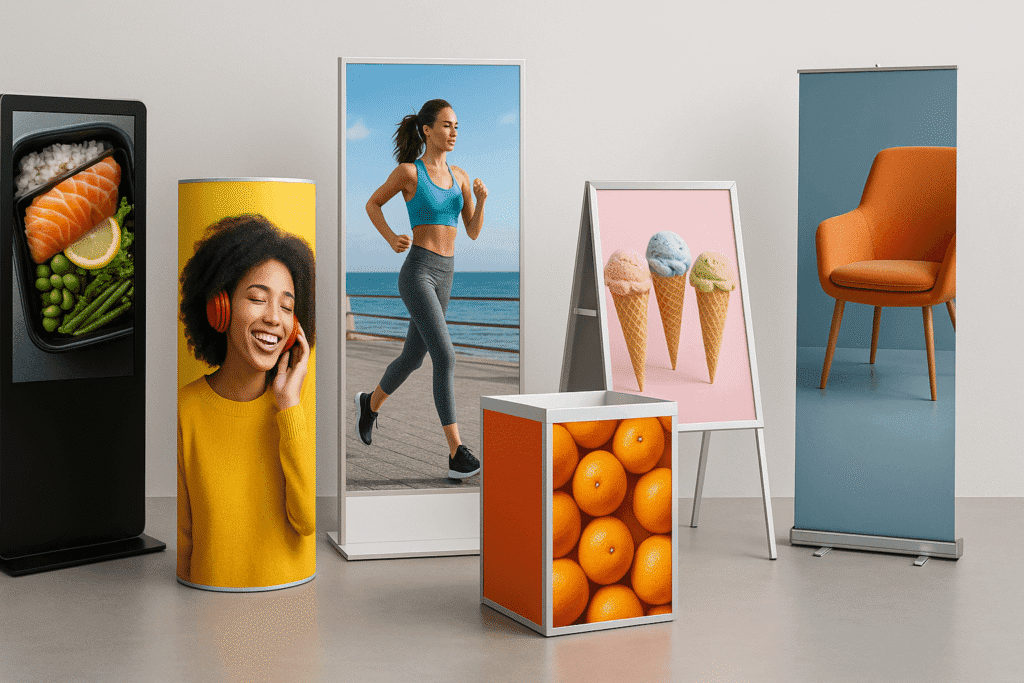 Totens e Displays
